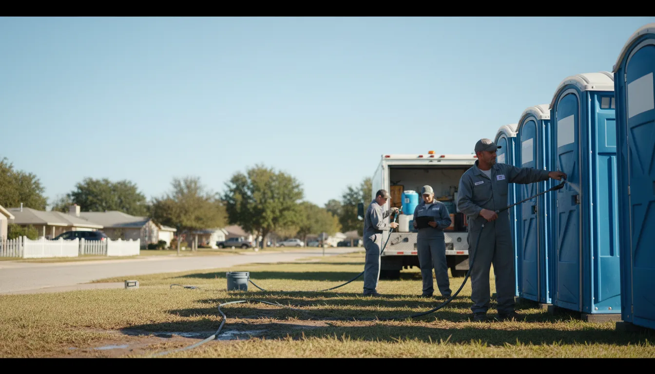 Long-Term Portable Toilet Rental in Westville, OK near me